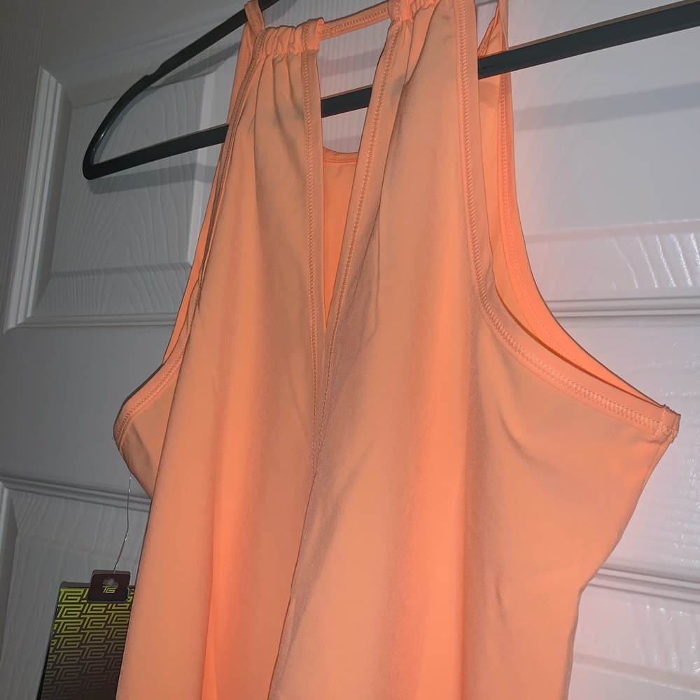 Orange Work out tank